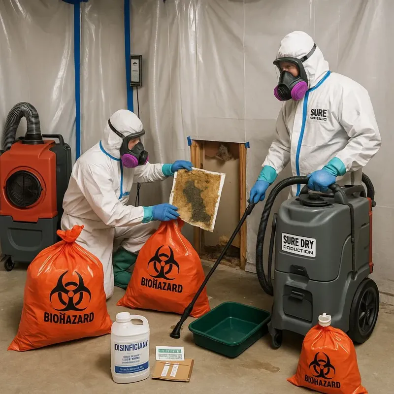 Contaminated Water Handling Protocols process in Eads, CO